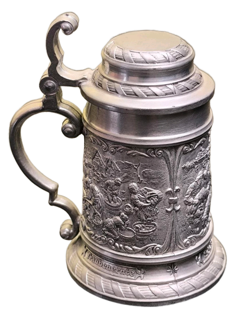 Мини - кружка стопка "Карл Шпицвег" Германия, SKS Zinn