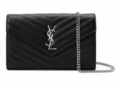 Клатч Saint Laurent Monogram Mini черный