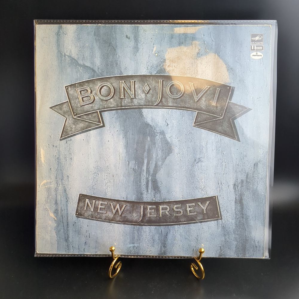LP Bon Jovi - New Jersey. Виниловая пластинка 12 дюймов. Мелодия СССР