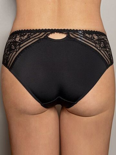 Трусики-панти Compliment с кружевными вставками по бокам (Размер: 46) (Цвет: черный)