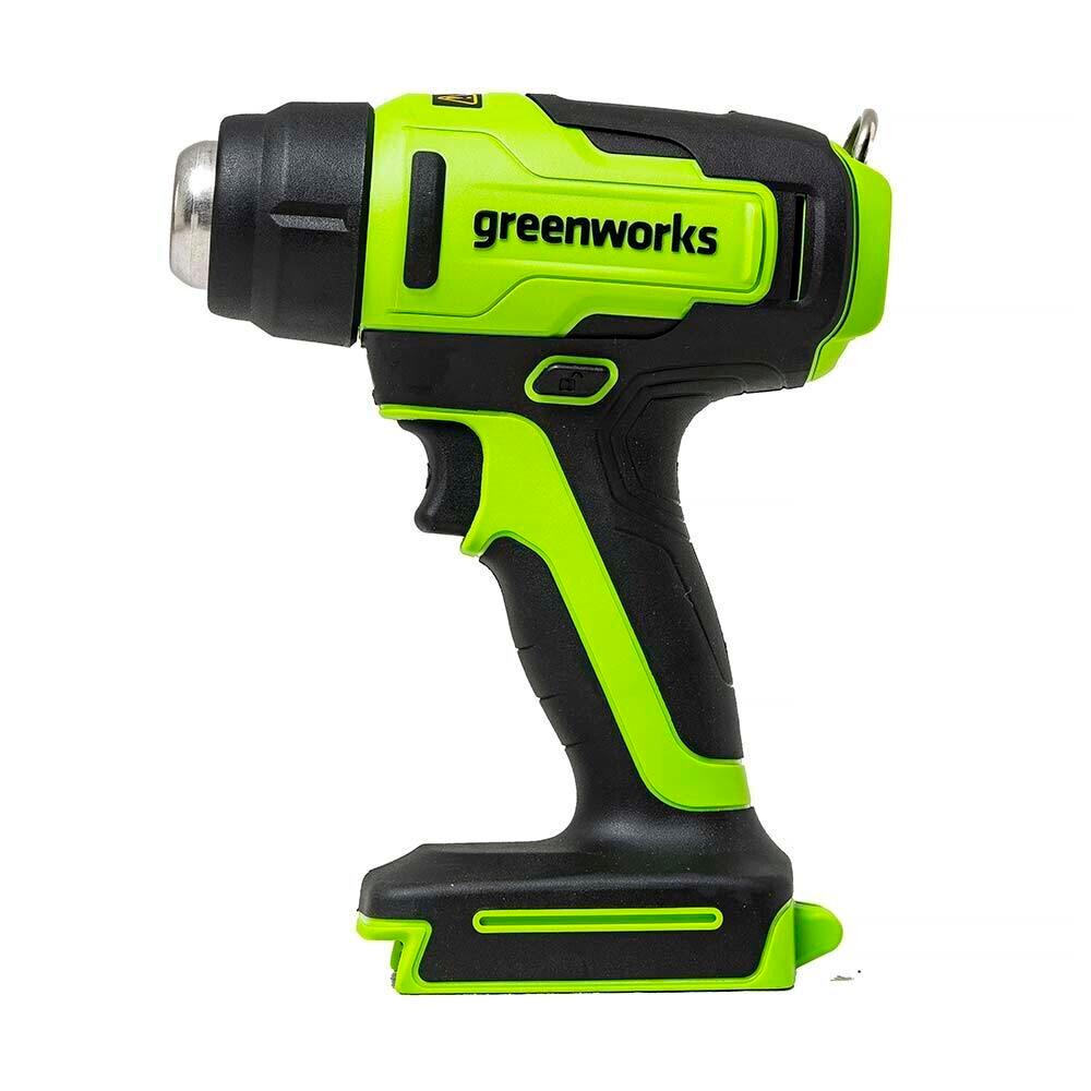 Фен строительный аккумуляторный Greenworks G24HG без АКБ и ЗУ (3400207)