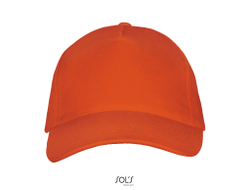 Кепка LONG BEACH 5-ти панельная Оранжевый