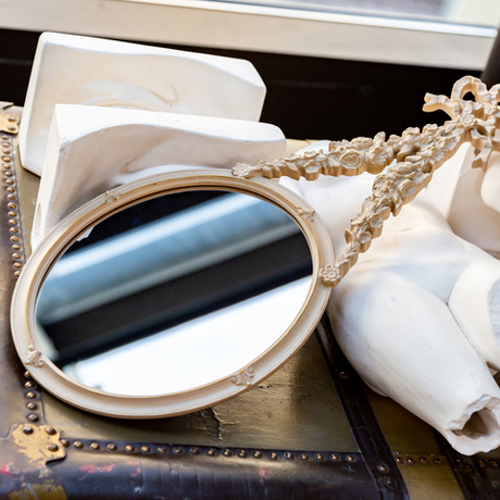 Зеркало настенное Объект мечты Зазеркалье Аморет антик беж OM-21061702