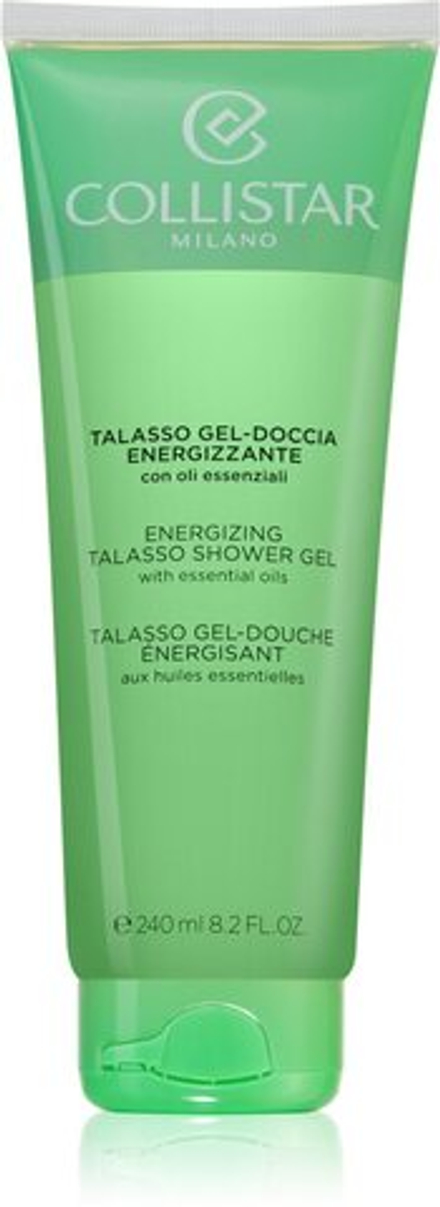 Collistar Talasso Energizing Shower Gel With Essential Oils - гель для душа с эфирными маслами /   240  ml  / GTIN 8015150253765
