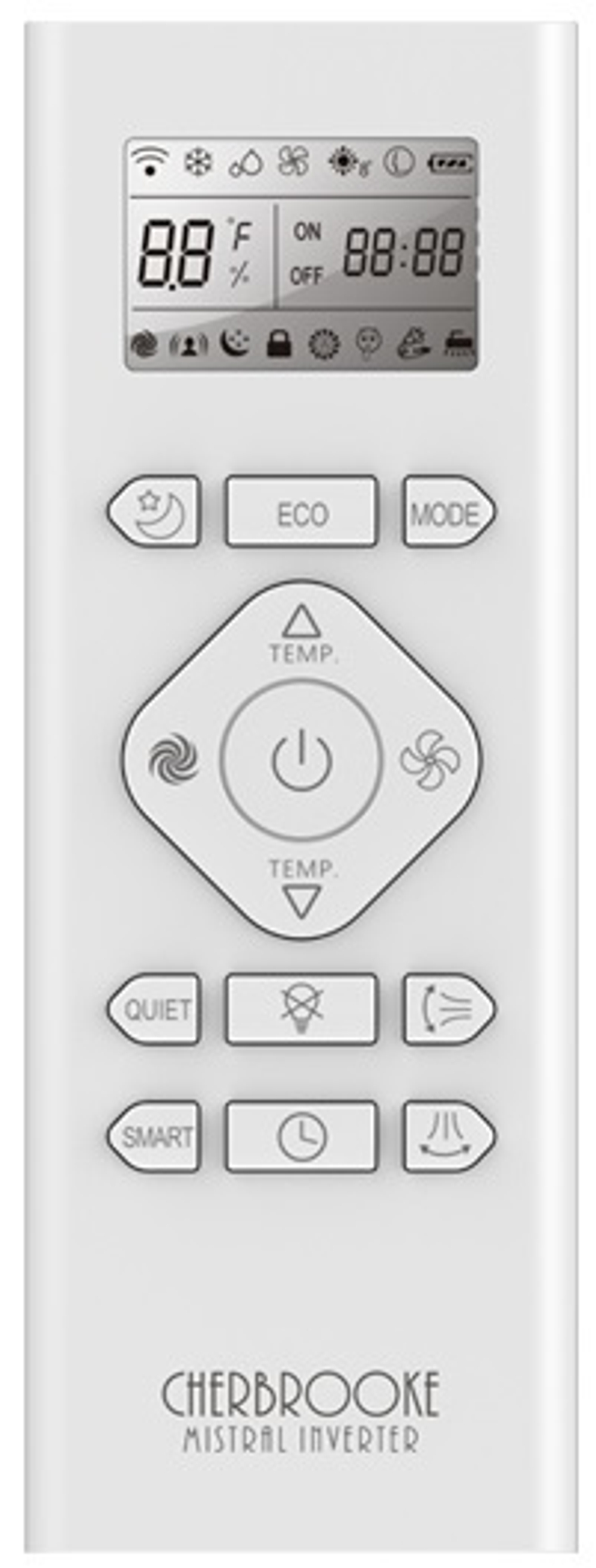 Сплит-система кондиционер инверторный Cherbrooke Mistral  ASV-18UR4K1/AOV-18UR4K1 на 50 м²