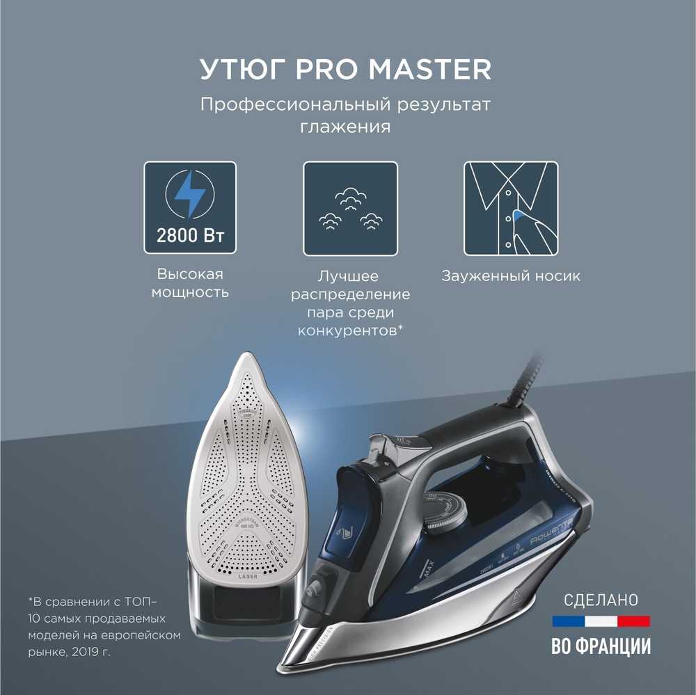 Утюг Rowenta Pro Master DW8221D1