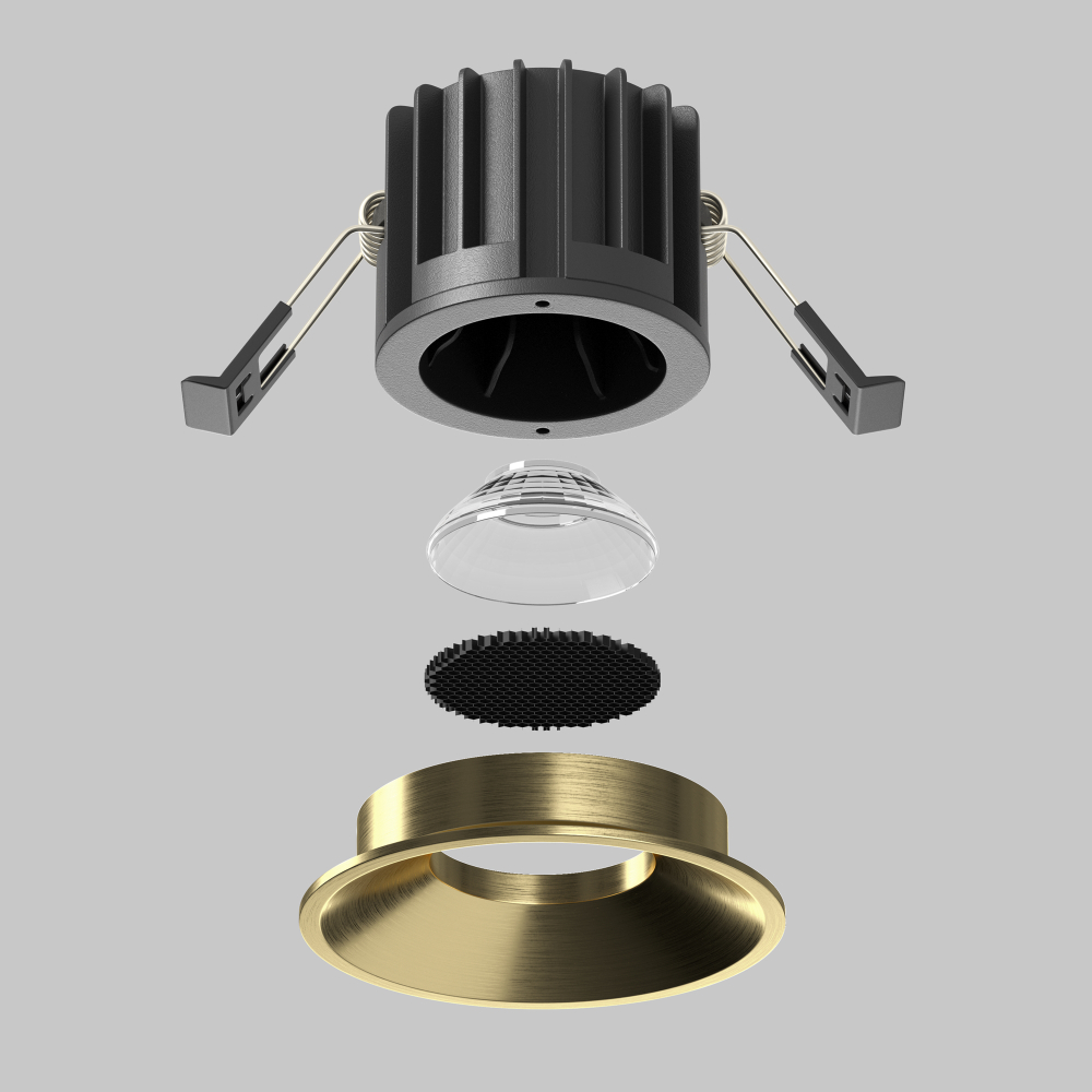 Встраиваемый светильник Technical DL058-12W3K-BS