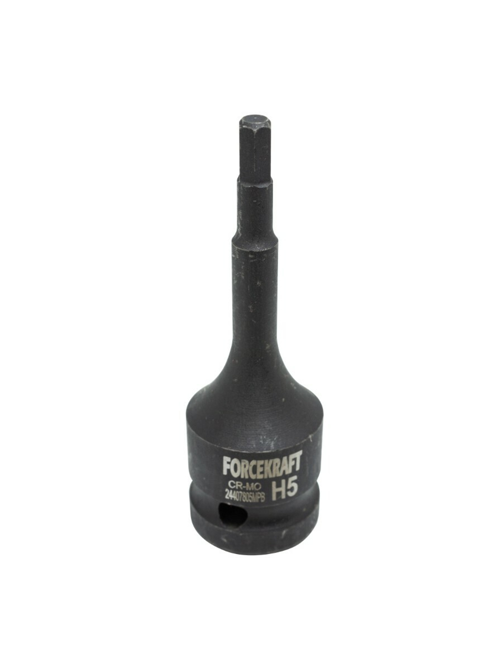 Головка-бита 6-гранная ударная 5мм,1/2'' FORCEKRAFT FK-24407805MPB