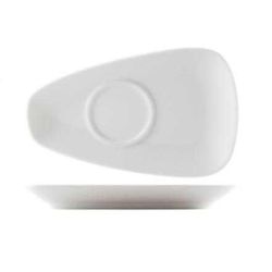 Блюдце для соусника арт. 81200082 Asymmetry 18*9 см белое фарфор P.L. Proff Cuisine [1]