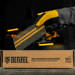 Гвозди для пнев. нейлера (крашен.) длина - 75 мм, диам. - 3,05 мм, 2000 шт. Denzel