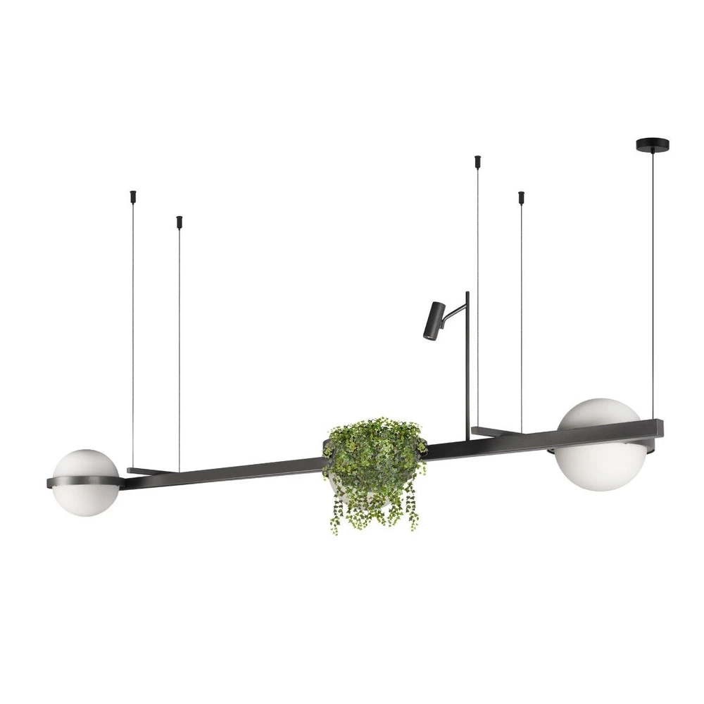 Подвесная люстра Loft It JARDIN 10121/C Dark grey