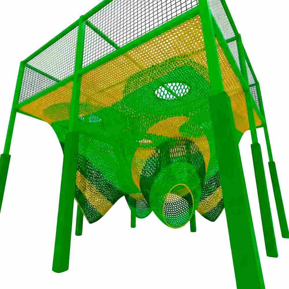 Верёвочный лабиринт «Лесная тайна» 5×5×5 м