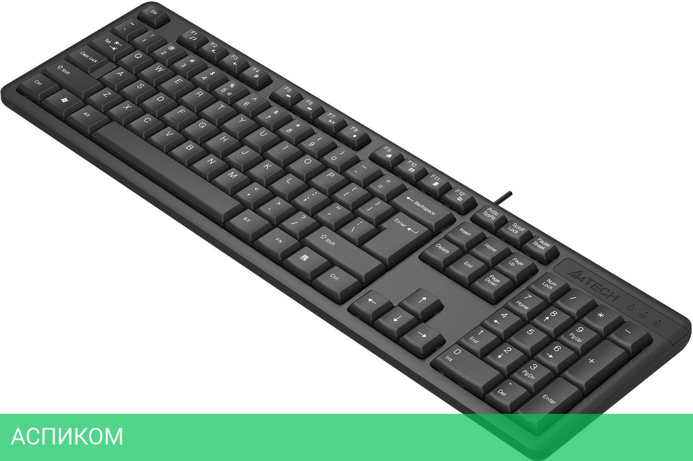 Клавиатура A4Tech KR-3 черный