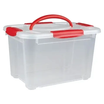 ЯЩИК УНИВЕРСАЛЬНЫЙ КРИСТАЛЛ С РУЧКОЙ XXS 5,5Л бесцветный