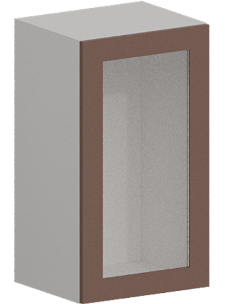 Кухня Модуль ШВС 400 Графит / Пудрово-розовый