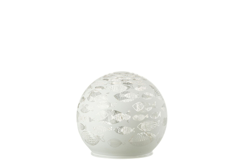 Декор светодиодный "Рыбы" большой 12x12x10,5см