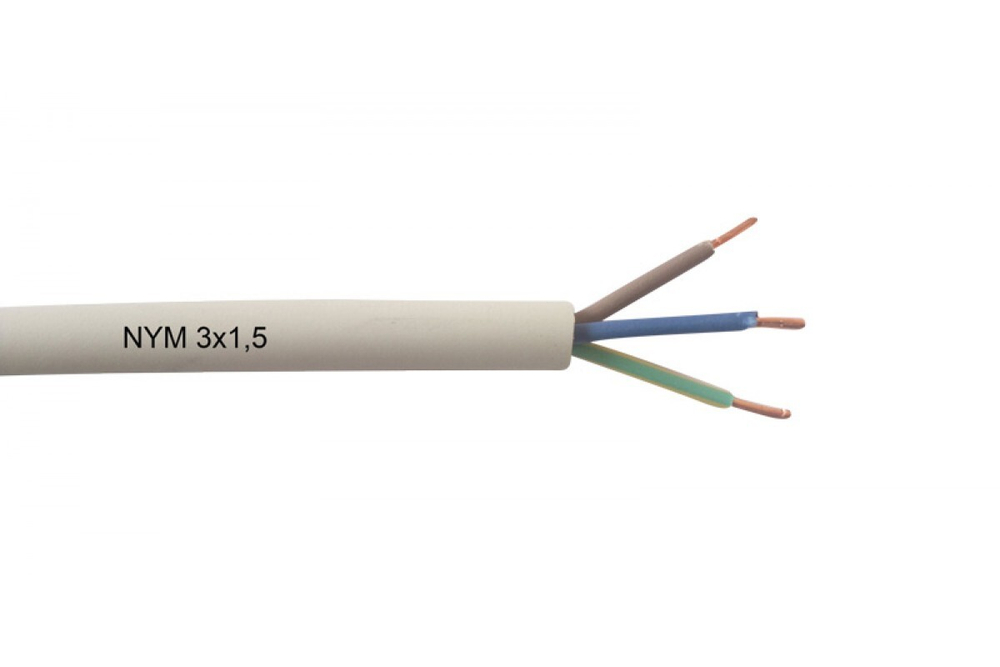 Провод NYM 3*1,5 Электрокабель