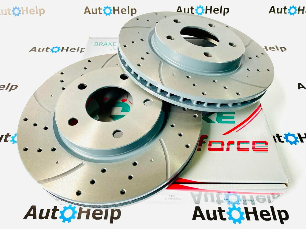 Диск тормозной перфорированный G-Brake GFR-20791R передний правый 276mm