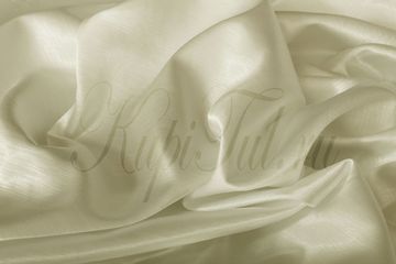 Длинные шторы. Leonardo (Молочный), однотонный шик-сатен.