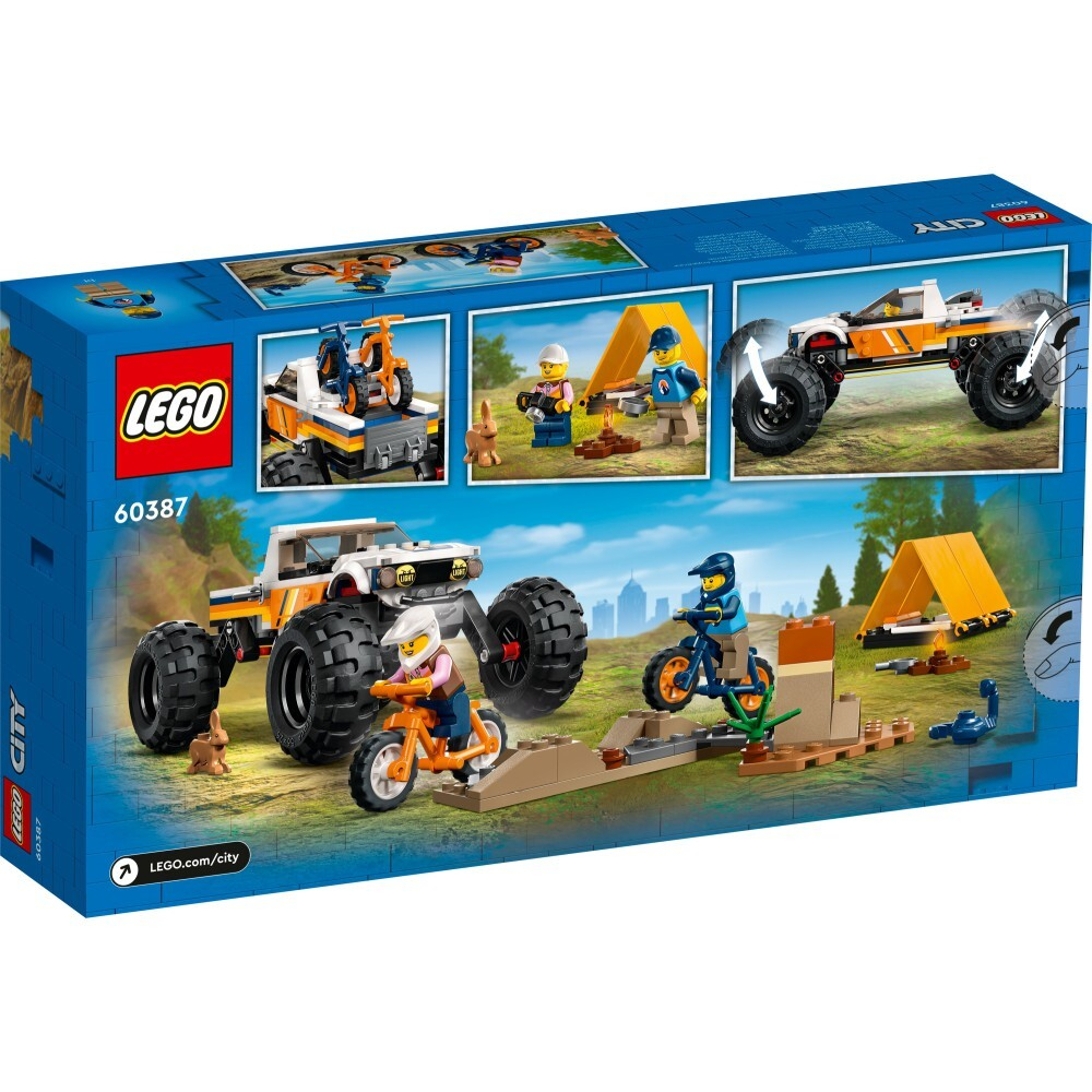 LEGO City - Приключения на внедорожнике 4x4 60387 / артикул   60387  / GTIN 5702017416427