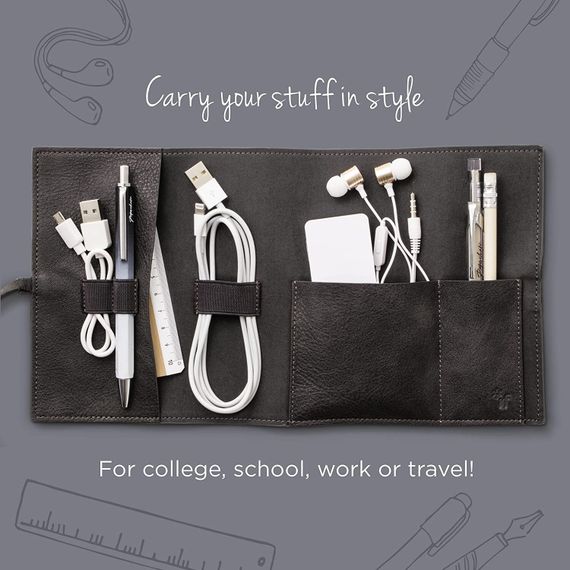 Penal Bookaroo Travel Tech-Tidy- Black
