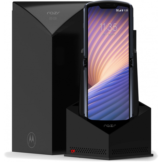 Смартфон Motorola Razr 5G 8/256GB (графитовый чёрный)