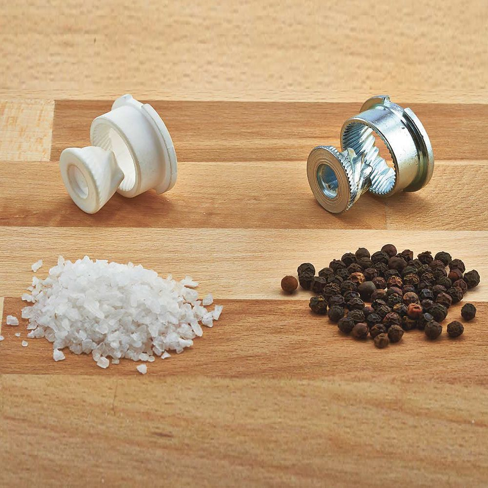 Мельница для перца 22 см Bisetti Firenze вишневая Италия фото