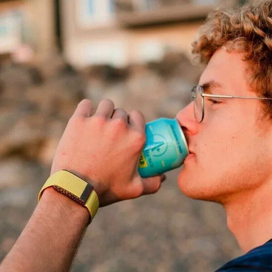 Плетеный ремешок для браслета Whoop 4.0 SuperKnit Band (Citra)