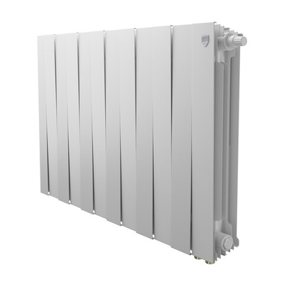Радиатор биметаллический Royal Thermo PianoForte 500 Bianco Traffico 12 секций VDR (нижнее правое подключение)