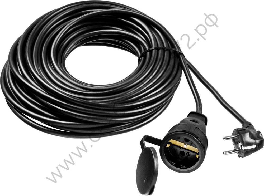 STAYER МС-315 ПВС 3х1.5 30м 3500Вт IP44, Силовой удлинитель-шнур (55028-30)