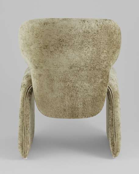 Кресло Nazare, зеленый велюр