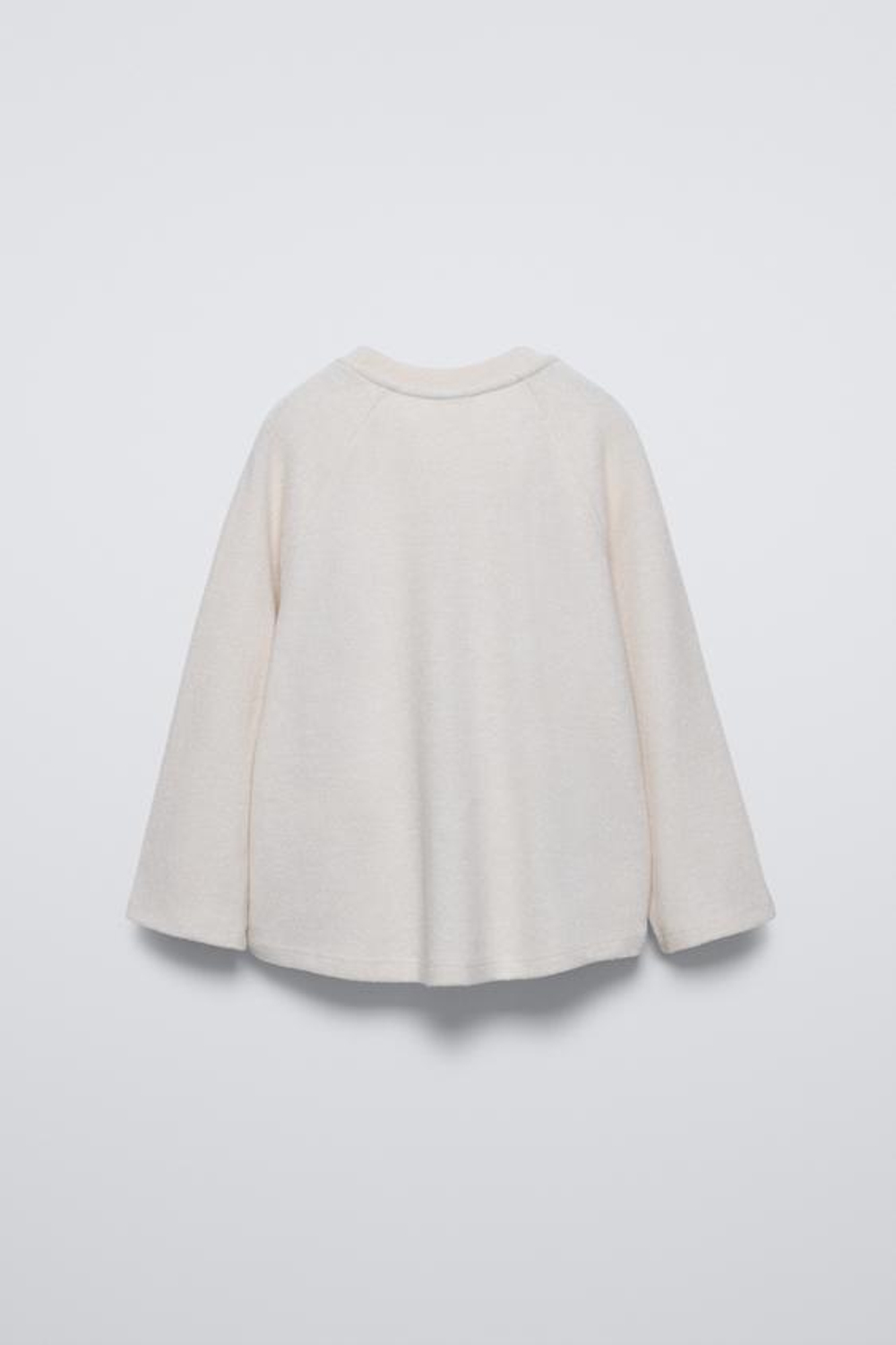 ZARA ОДНОТОННАЯ ФУТБОЛКА SOFT TOUCH, БЕЖЕВЫЙ