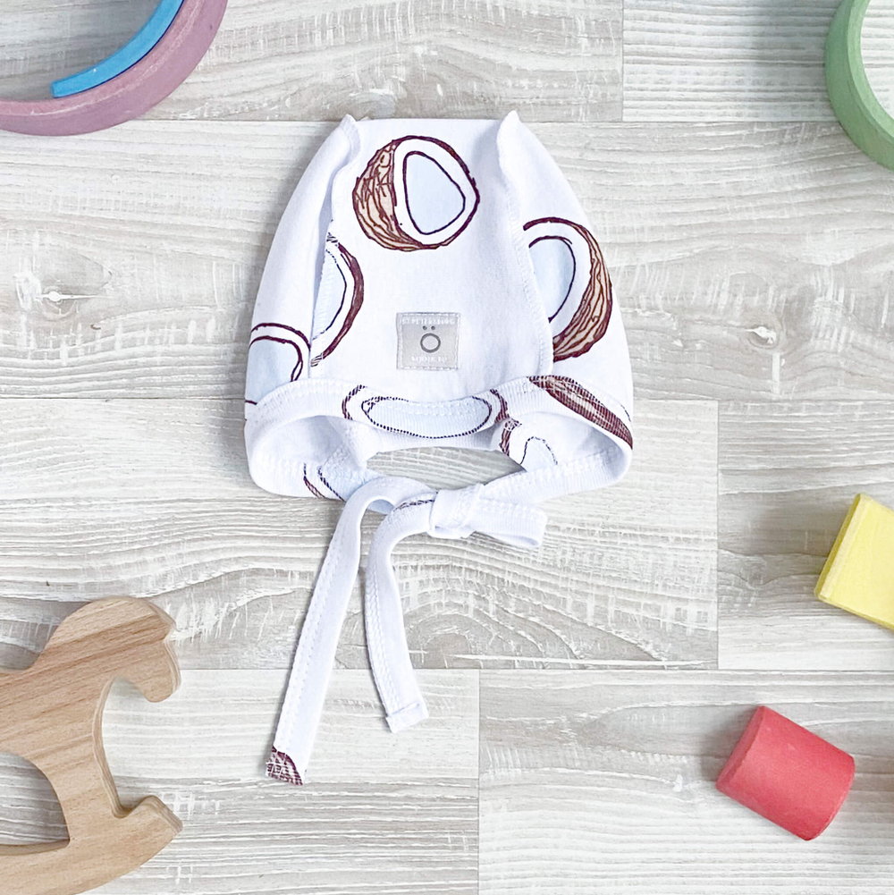 Чепчик Mjölk Кокосы, уценка