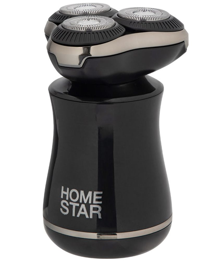 Бритва электрическая HomeStar HS-9022M аккумуляторная, 3 независимых бреющих головок с двойным лезвием, мощность 5 Вт, Бритва электрическая HomeStar HS-9022M аккумуляторная, 3 независимых бреющих головок с двойным лезвием, мощность 5 Вт,