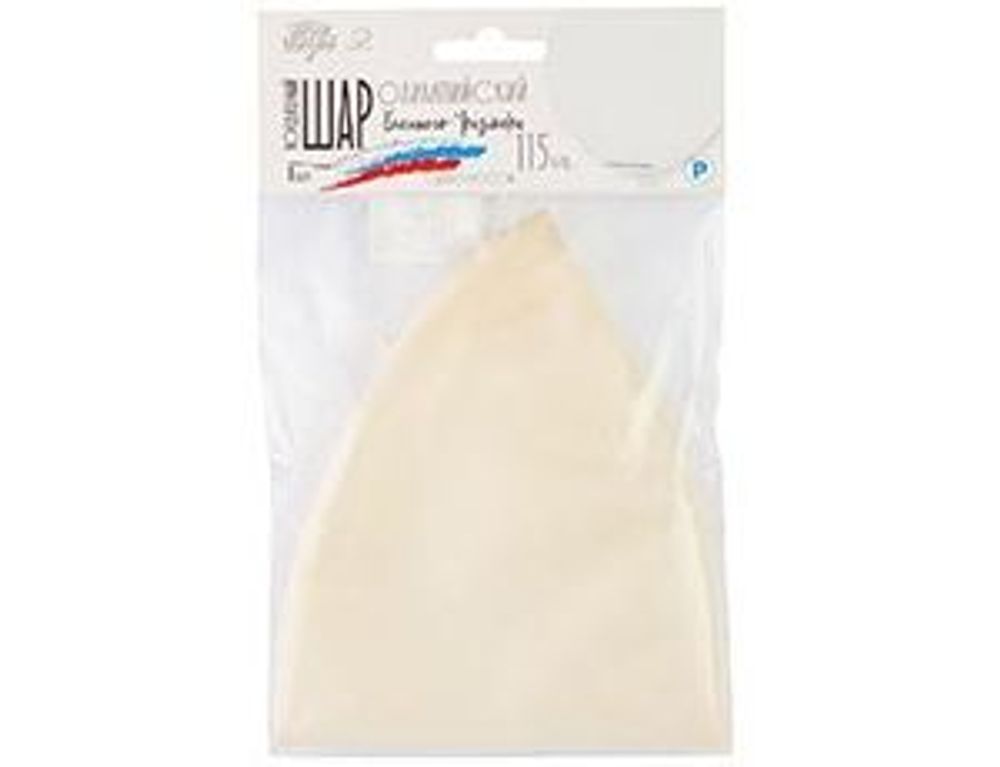 Шар (45"/115 см) WHITE (002) Экстра, пастель 1 шт.