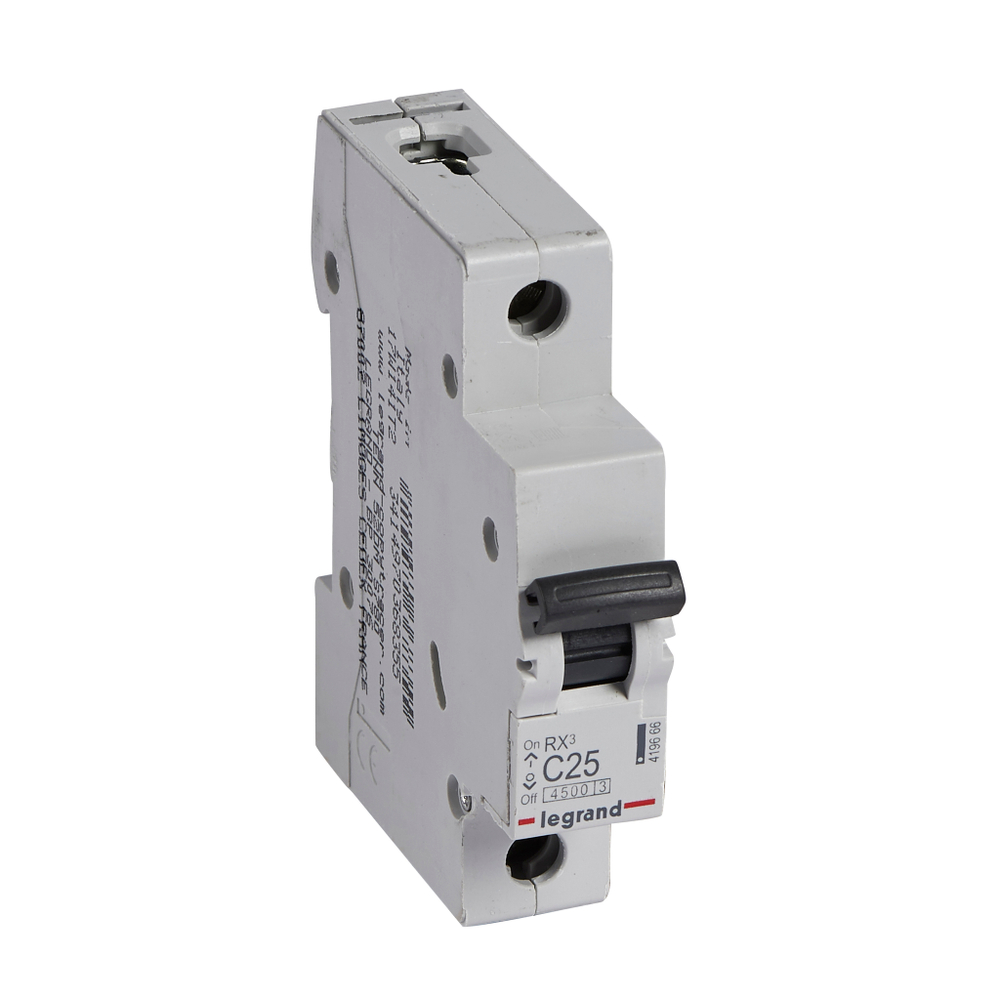 Автоматический выключатель 4,5кА 25А 1П C Rx3 Legrand