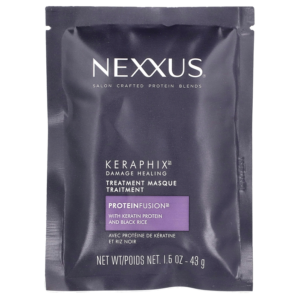 Nexxus, Keraphix ™ лечебная маска для волос, заживление повреждений, 43 г (1,5 унции)