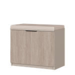 Тумба в прихожую "АТЛАНТ" с мягким элементом (1 дверка)