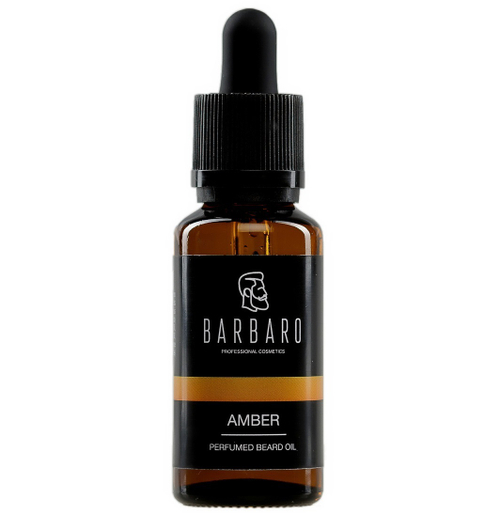 Barbaro Beard Oil Amber - Парфюмированное масло для бороды 30 мл