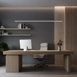 Профиль с экраном LINE-D-3734-2000 TETRA BLACK+OPAL (Arlight, Алюминий) 055072