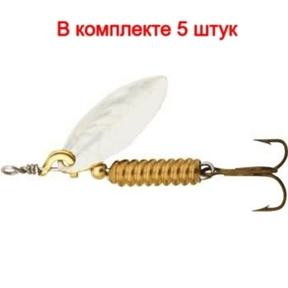 Блесна вертушка ASON Metal, 1, O, 2.5 гр 47 мм