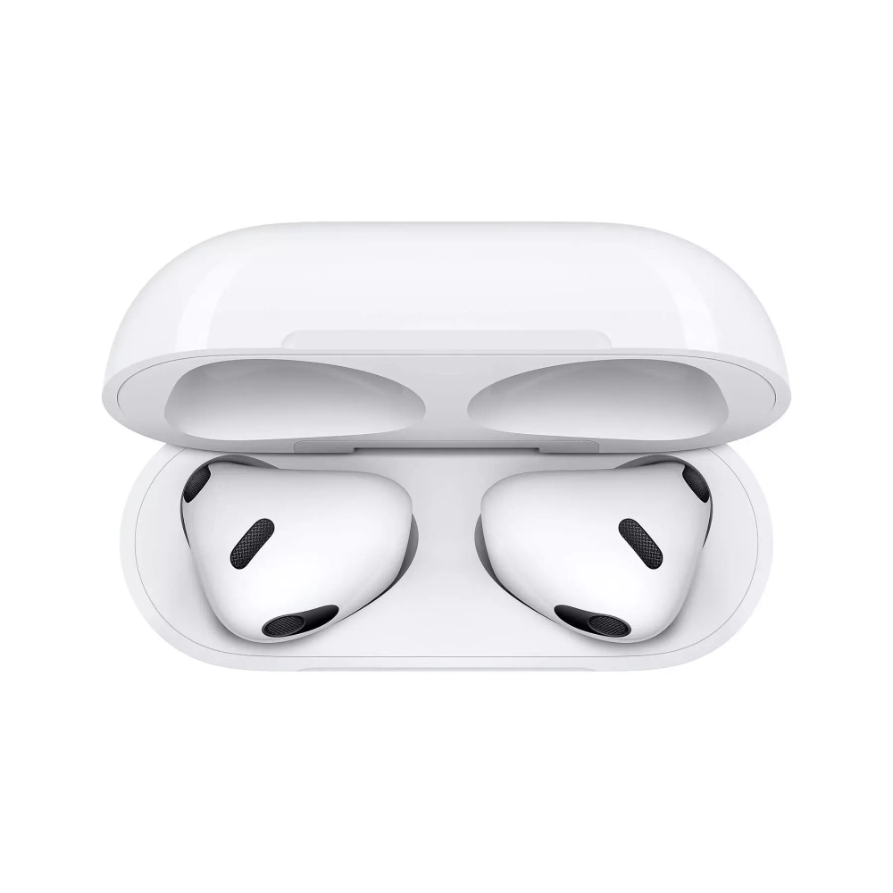 Apple AirPods (3-го поколения), наушники (белый, Bluetooth, MagSafe)