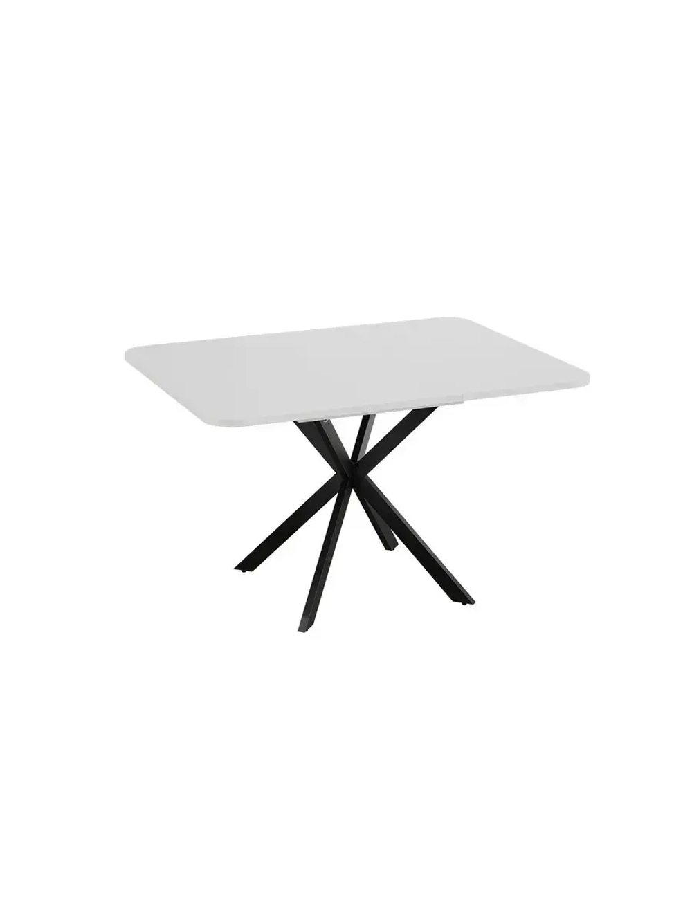 Стол кухонный Черный муар 100(131)х100х75 см