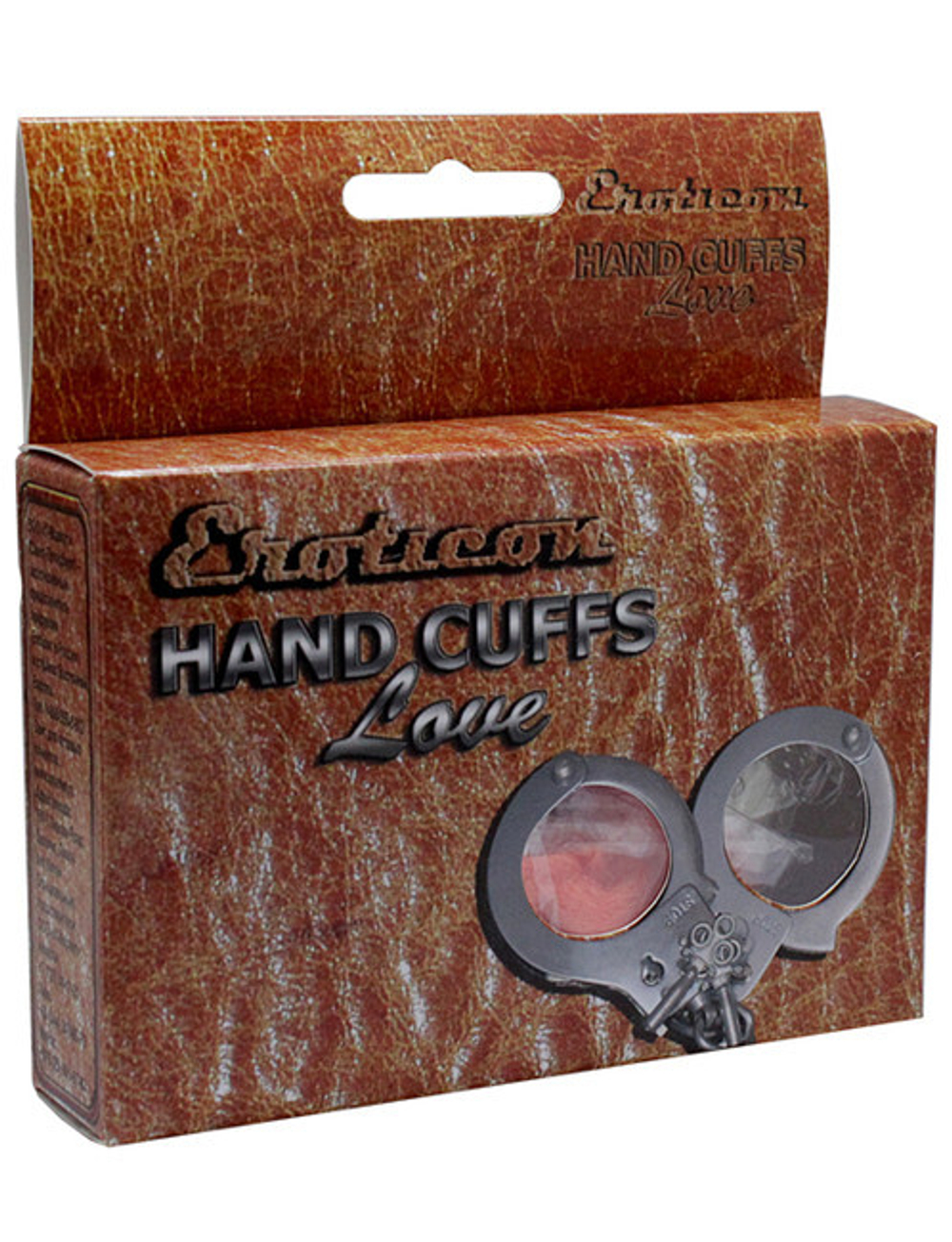 Металлические наручники с оранжевым мехом (Цвет: серебряный с оранжевым)