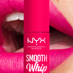 NYX Professional Makeup Smooth Whip Matte Lip Cream - Бархатистая разглаживающая помада, 4 ml