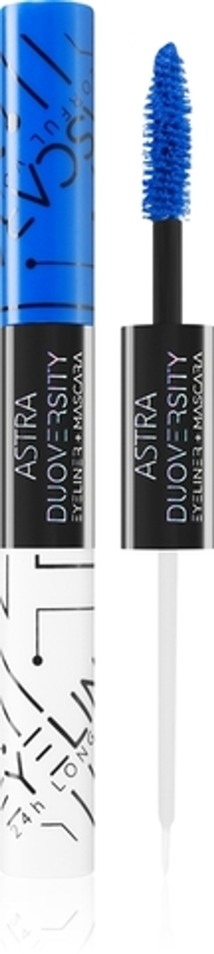 Astra Make-up Duoversity - Тушь и подводка для глаз 2-в-1, 2× 3,5 ml