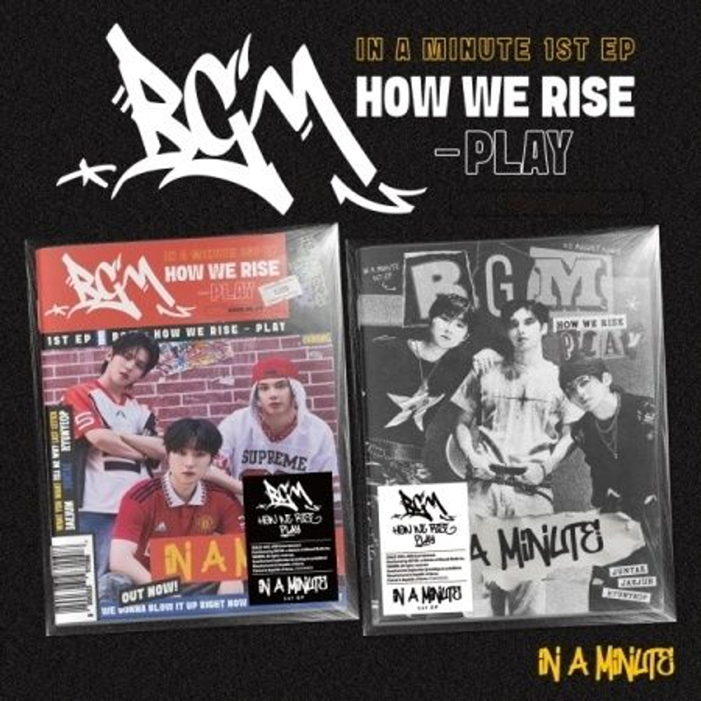 Альбом IN A MINUTE - BGM : HOW WE RISE - PLAY 2 Version SET