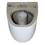 Унитаз подвесной Azario FOTE 340х480х350 безободковый, слив "Скрытое Торнадо", с быстросъемным сиденьем микролифт (AZ-116-UQ3)