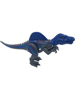 Игрушка Динозавр на батарейках (2032-1) цвет серый