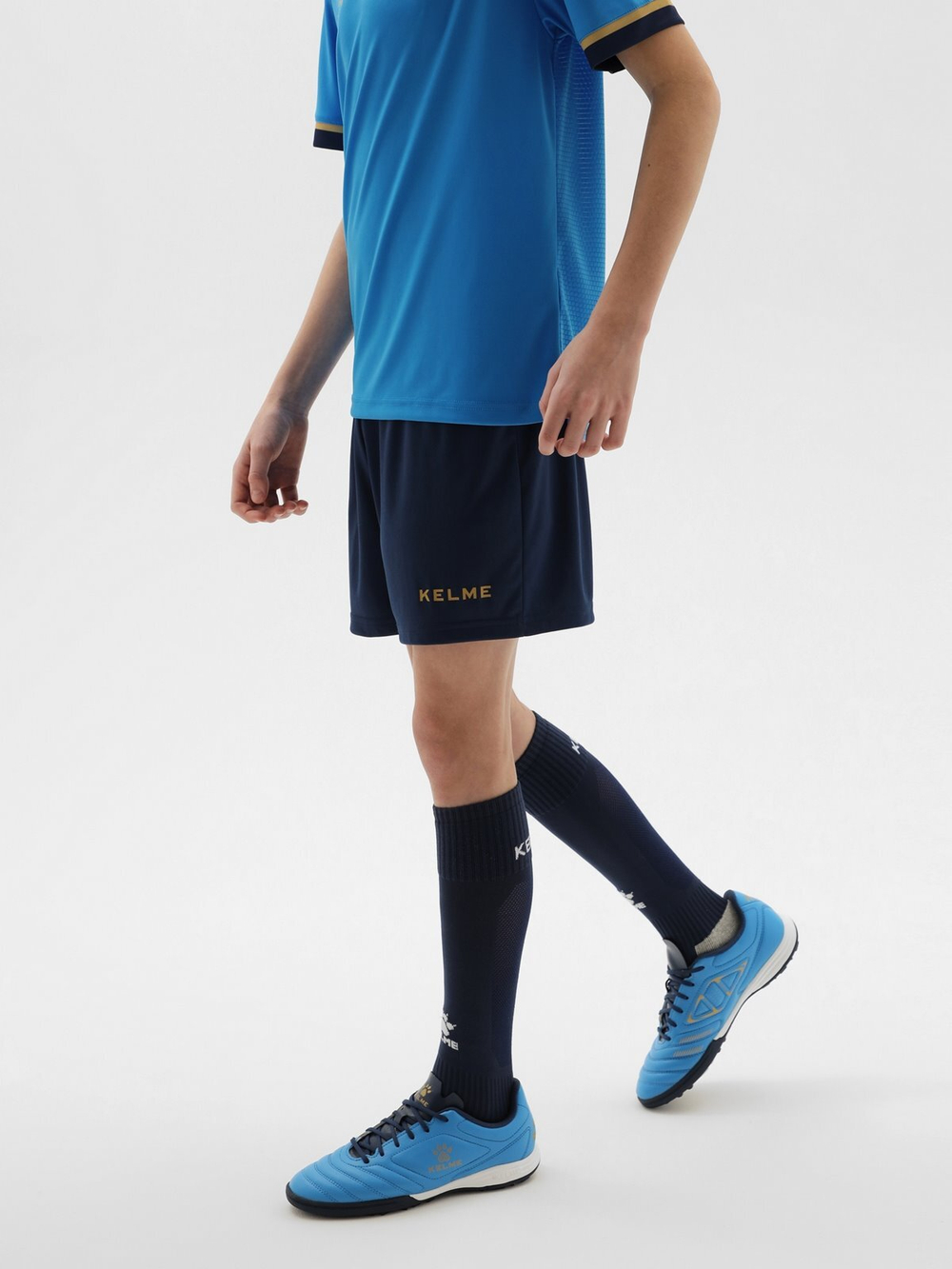 Детская футбольная форма KELME сине-голубой